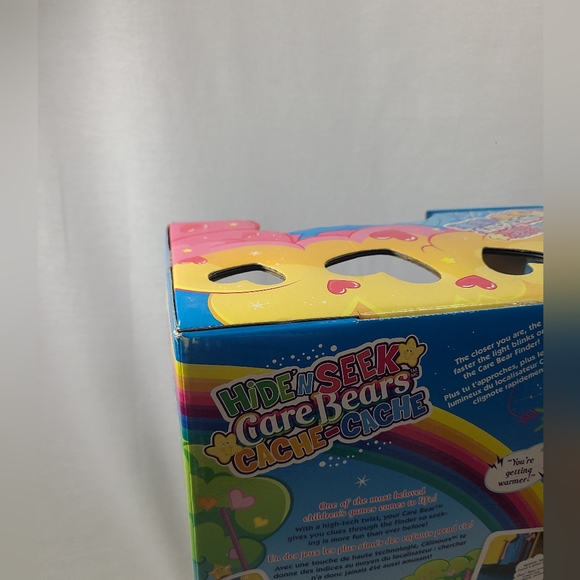 Care Bears Vintage Surprise Bear Hide and Seek 12" Purple Plush Toy & Finder NIB - Picture 4 of 5